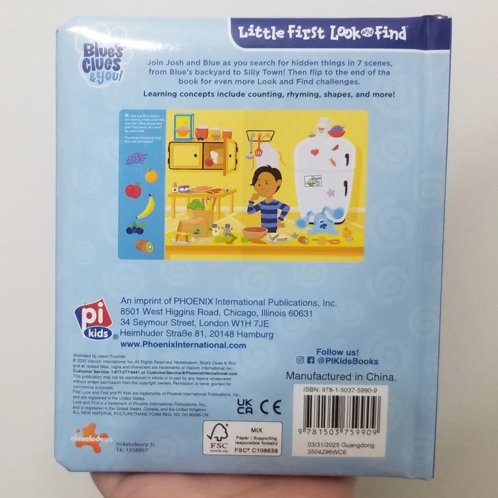 Blue's Clues and You hidden object book! - Picture 2 of 2